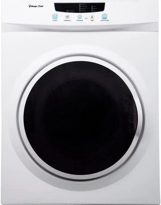 Alt view image 6 of 15 - Magic Chef MCSDRY35W 3.5 Cubic-ft Electric Dryer