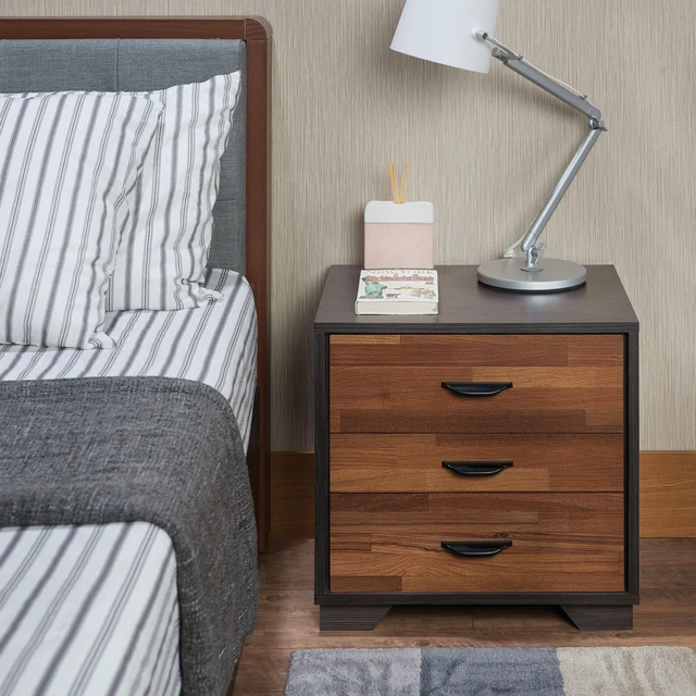Alt view image 2 of 2 - ACME Furniture 97340 Eloy Nightstand, One Size, Walnut