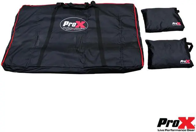 Alt view image 3 of 9 - ProX XF-5X3048W 5 Panel - White Frame DJ Facade W-SS Quick Release 180 Hinges