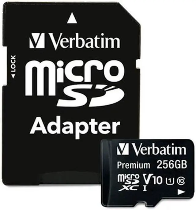 Main image of VERBATIM VER70364 256GB Prem SDXC  Memory CL10