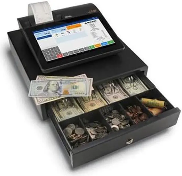 Alt view image 9 of 12 - Royal POS 1500 Point of Sale Cash Management System with Built-in Thermal Printer (89207J)