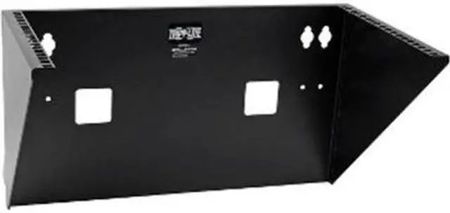 Alt view image 4 of 15 - Tripp Lite Wallmount Rack 6U Vertical Rack Bracket 200Lb Capacity
