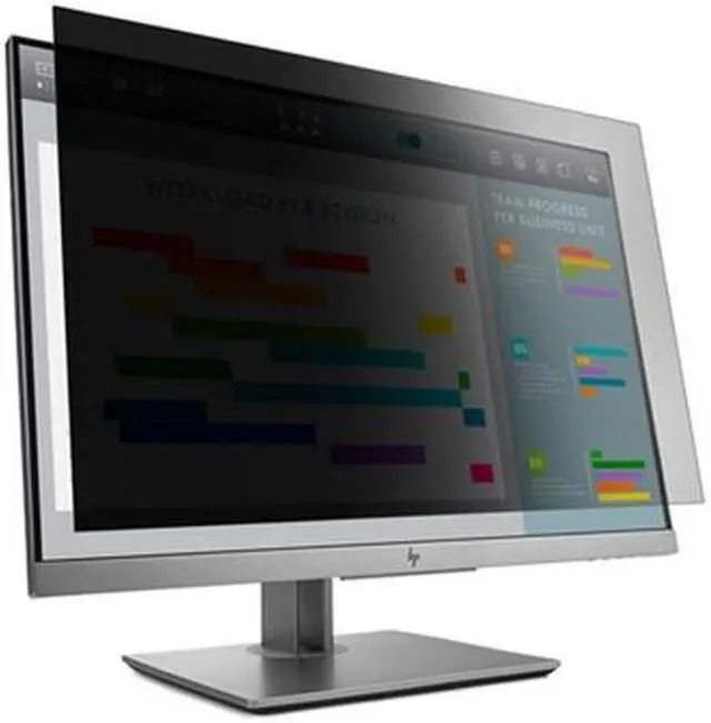 Alt view image 4 of 14 - Targus 4Vu Privacy Screen for HP EliteDisplay E243i - AST037GLZ