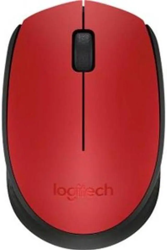 Alt view image 7 of 19 - Logitech M170 910-004941 Red 1 x Wheel USB RF Wireless Optical Mouse