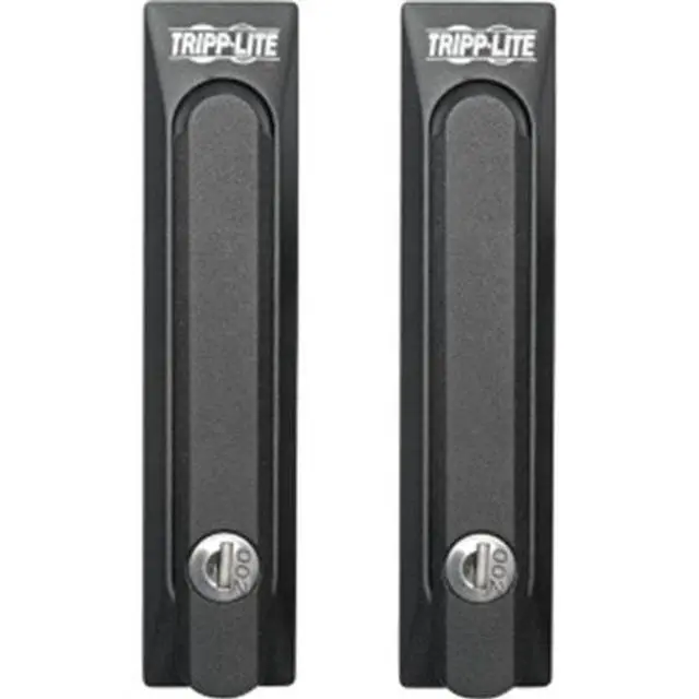 Alt view image 2 of 6 - Tripp Lite Replacement Lock for SmartRack Server Rack Cabinets - Front and Back Doors, 2 Keys, Version 2 (SRHANDLE2)