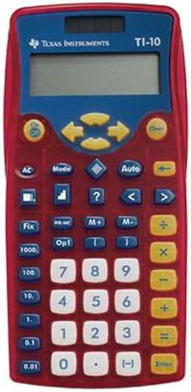 Alt view image 3 of 4 - TEXAS INSTRUMENTS 10/BK/C 10 Basic Calculator