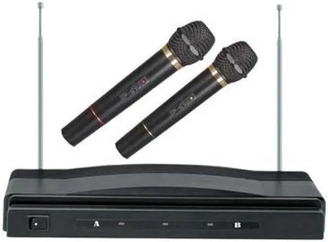 Alt view image 5 of 16 - Supersonic SC-900 Professional Wireless Dual Microphone System