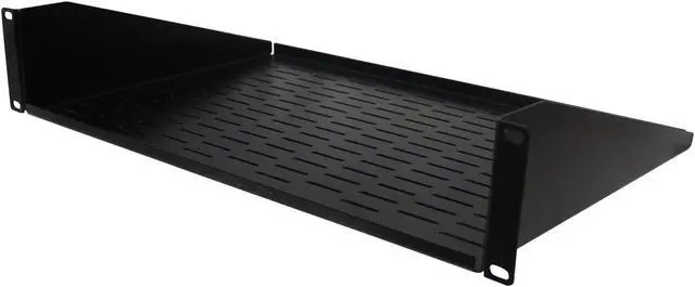 Alt view image 3 of 12 - Rack Shelf 12" Deep 2U Space