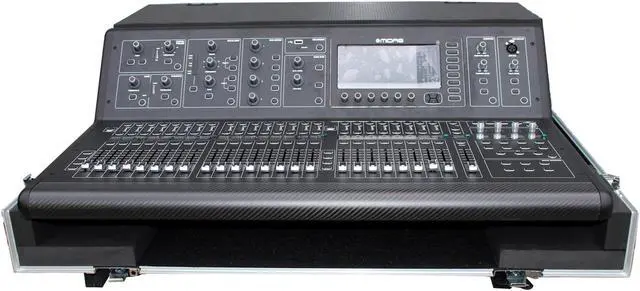 Alt view image 3 of 13 - Flight Case for Midas M32 Console with Doghouse and Wheels