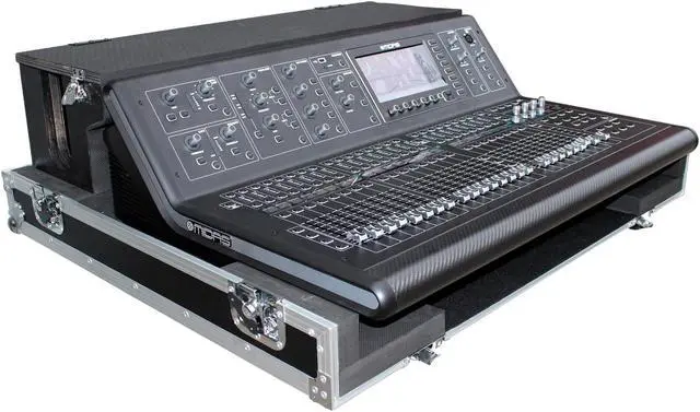 Alt view image 2 of 13 - Flight Case for Midas M32 Console with Doghouse and Wheels