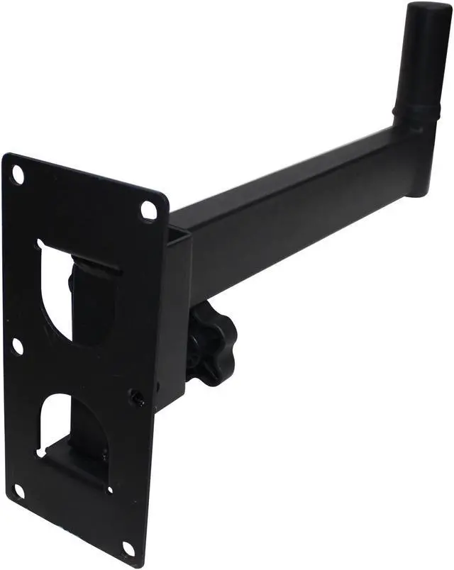Alt view image 5 of 11 - Adjustable Wall Mounted Speaker Bracket - Black