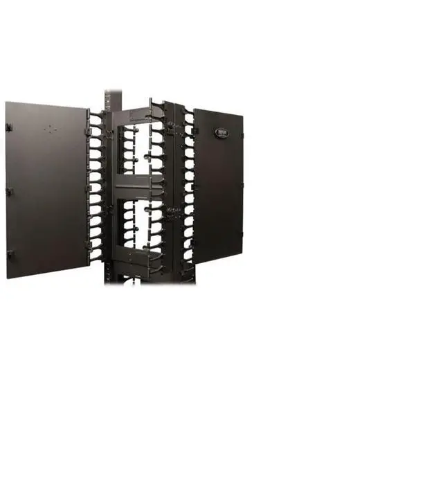 Alt view image 2 of 6 - Tripp Lite Open Frame Rack 6Ft Vertical Cable Manager 12In Wide