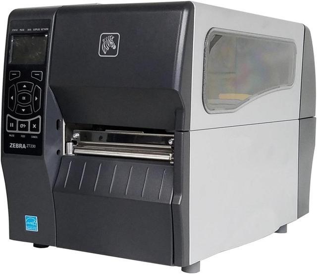 Zebra Technologies ZT23042-T01000FZ ZT230 Label Printer, Monochrome, Direct  Thermal/Thermal Transfer