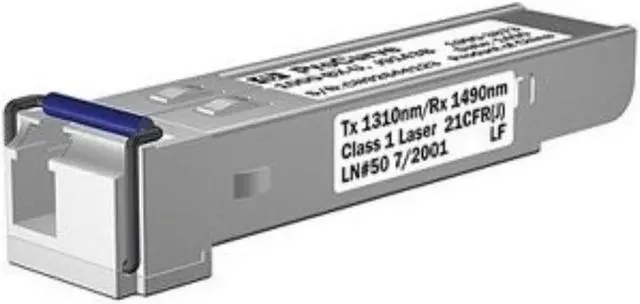 Main image of HP X122 1G SFP LC BX-U Transceiver J9143B