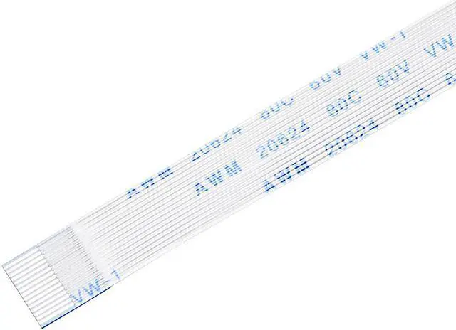 Alt view image 4 of 4 - Flexible Flat Cable, 15 Pins 0.5mm Pitch 150mm FPC FFC Flexible Ribbon Cable for LCD TV Car Audio DVD Player Laptop 5Pcs (A Type)
