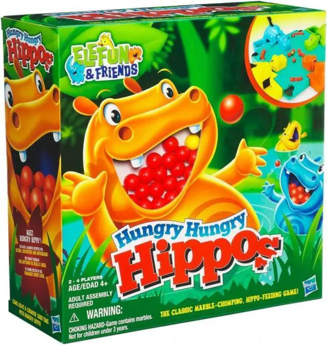 Alt view image 2 of 2 - Hungry Hungry Hippo Game