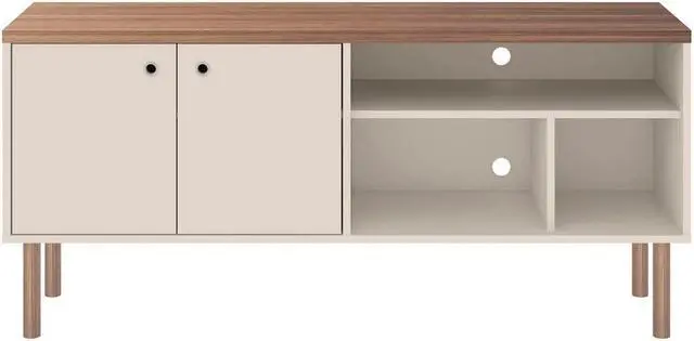 Main image of Windsor 53.54 TV Stand in Off White and Nature