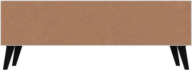 Alt view image 6 of 13 - Doyers 53.15 TV Stand in White and Nut Brown