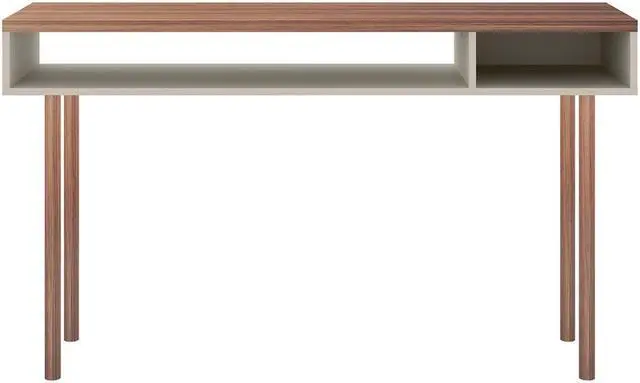 Main image of Windsor 47.24 Console Accent Table in Off White and Nature