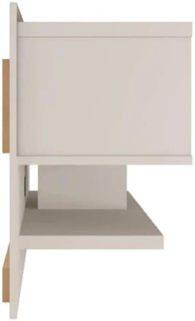Alt view image 4 of 14 - Astor 70.86 Floating Entertainment Center in Off White