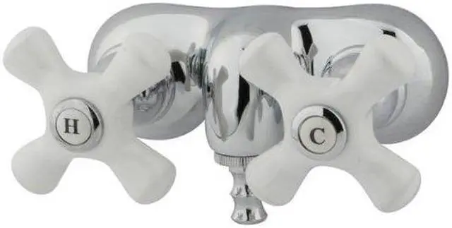 Alt view image 3 of 5 - Kingston Brass CC50T1 Vintage 3-3/8" Wall Mount Clawfoot Tub Filler