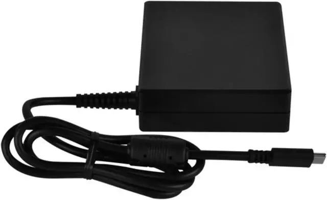 Alt view image 4 of 9 - 60W Slim AC adapter, USB Type C with 20Vdc, 15Vdc, 12Vdc, 9Vdc, 5Vdc output.