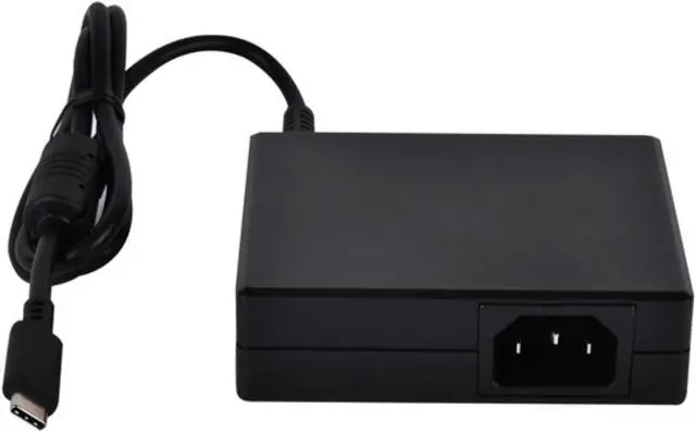 Alt view image 2 of 9 - 60W Slim AC adapter, USB Type C with 20Vdc, 15Vdc, 12Vdc, 9Vdc, 5Vdc output.