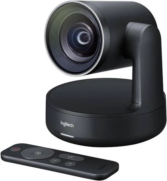 Alt view image 6 of 20 - Logitech Video Conferencing Camera - 13 Megapixel - 60 Fps - Matte Black Slate Gray - Usb 3.0