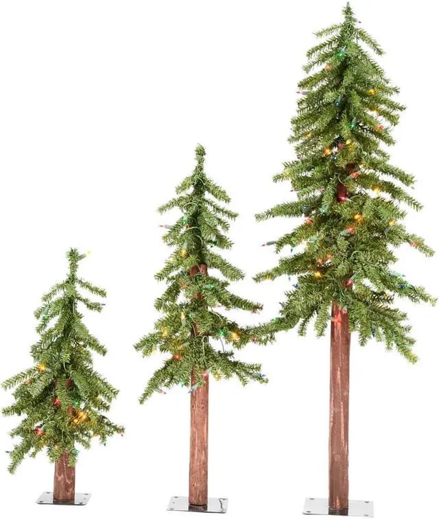 Main image of Vickerman 2' 3' 4' Natural Alpine Set 200MULED - A805182LED