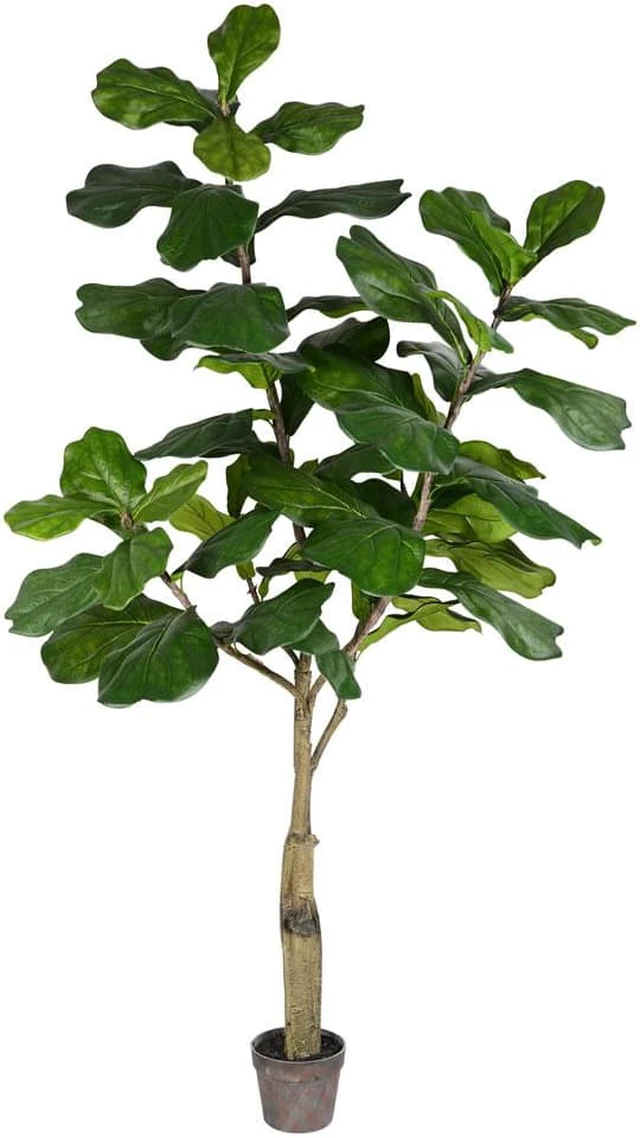 Main image of Vickerman 6' Potted Fiddle Tree 65Lvs - TB180272