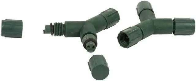 Main image of Vickerman LED Set Green Coaxial Y Splitter 6/Bag - X6G6615