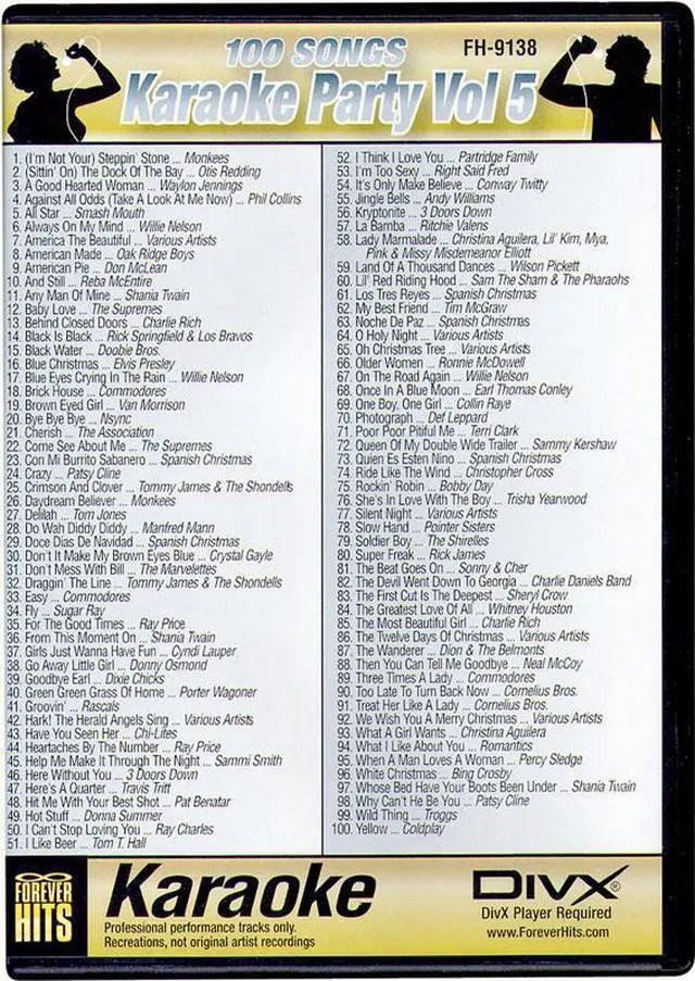 Alt view image 2 of 3 - Vocopro KARAOKE 100 Songs On One Disc