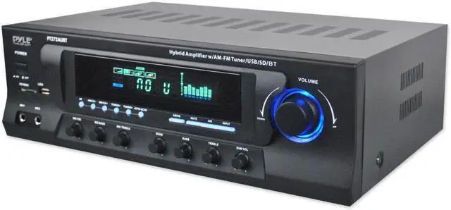 Alt view image 2 of 20 - PYLE PT272AUBT HYBRID AMPLIFIER RECEIVER
