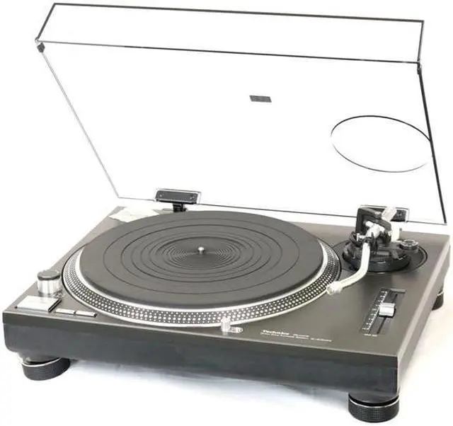 Alt view image 2 of 2 - technics sl1210mk2 professional turntable