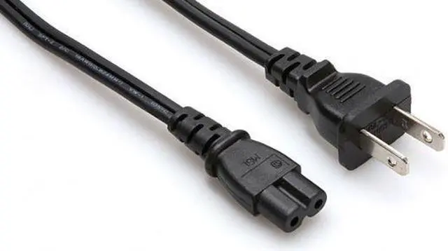 Alt view image 2 of 5 - Hosa PWP-426 Power Cord Iec C7 - Nema 1-15p 8ft