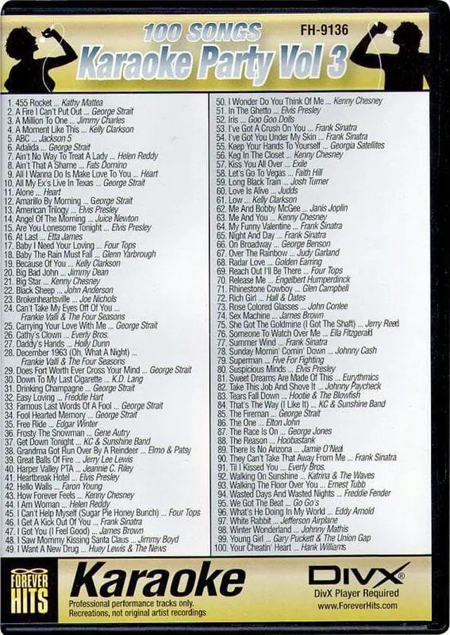 Alt view image 2 of 3 - Vocopro KARAOKEPARTYVOL3 100 Songs On One Disc