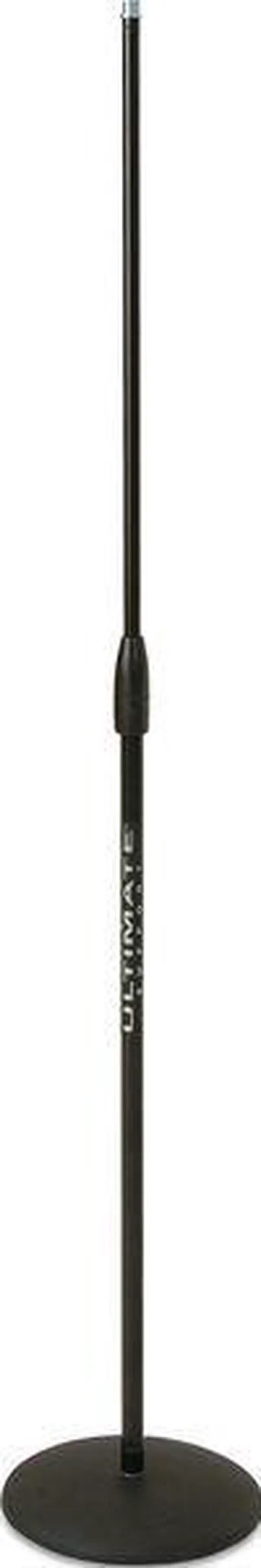 Alt view image 3 of 7 - Ultimate Support MC05B Round Base Microphone Stand NEW