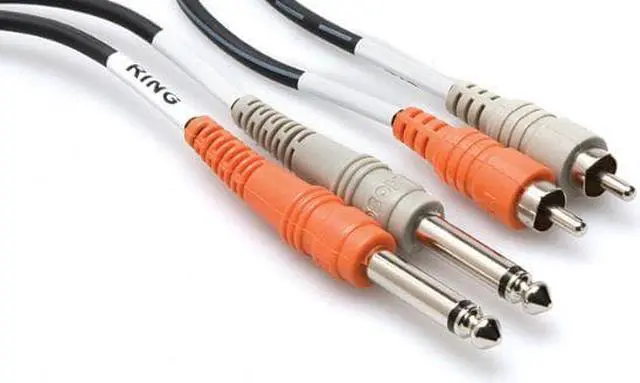 Alt view image 7 of 11 - Hosa CPR203 Dual 1/4" to RCA, 3 Meters (9.9 ft)