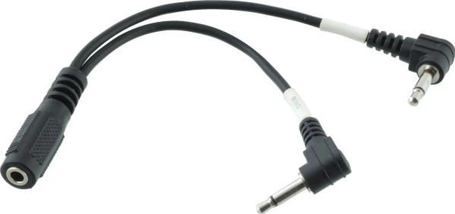 Alt view image 2 of 3 - Hosa YMM-492 Y Cable 3.5mm TRS Female - 3.5mm TS Ra