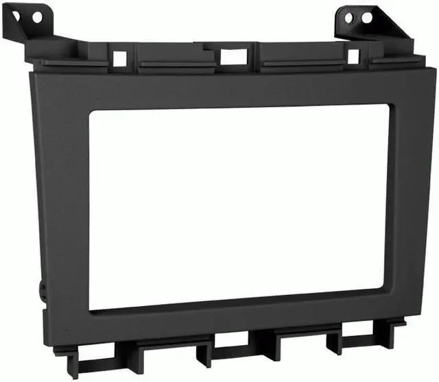 Alt view image 3 of 7 - Metra 95-7427B Double DIN Installation Kit for 2009 Nissan Maxima