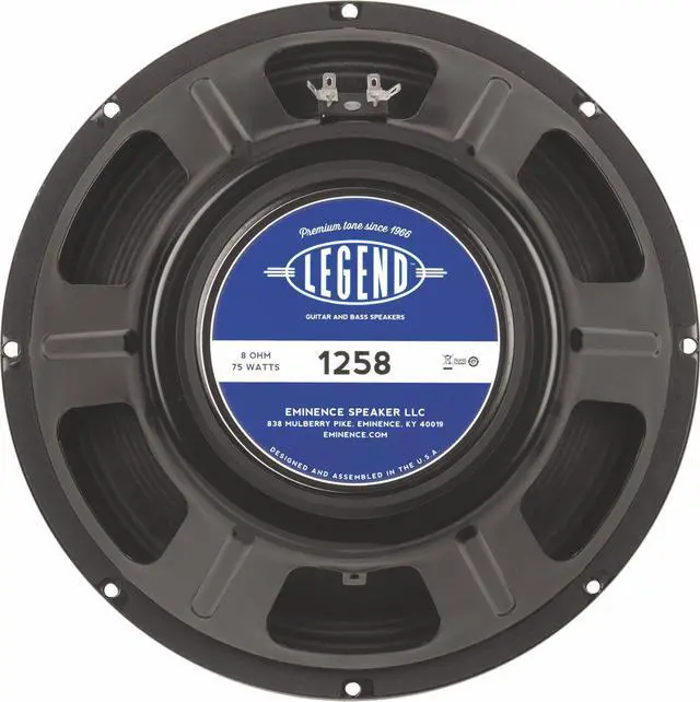 Alt view image 2 of 5 - 12 Inch Guitar Speaker; 75W; 8 Ohms - LEGEND1258