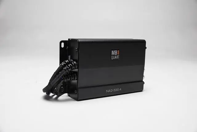 Alt view image 5 of 13 - MB Quart NA2-320.4 compact Four Channel, 320 watt Powersports amplifier