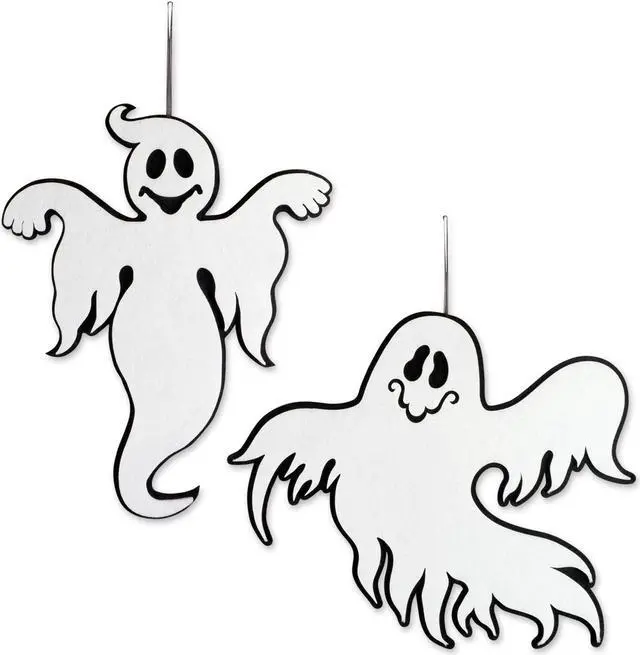 Main image of DII Hanging Foam Ghosts (Set of 2)