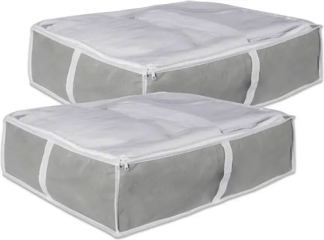 Main image of DII Gray Soft Storage  (Set of 2)