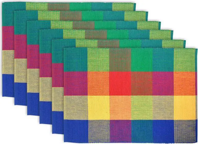 Main image of DII Indian Summer Ribbed Placemat (Set of 6)