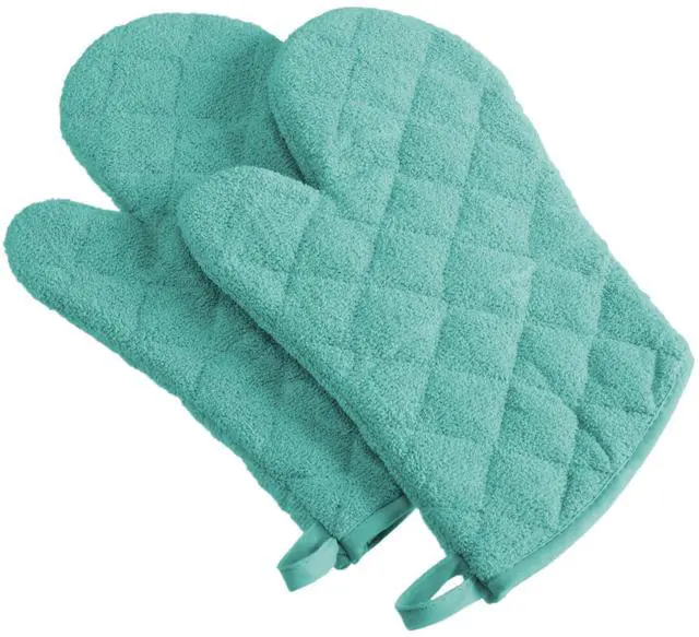 Main image of DII Aqua Terry Oven Mitt (Set of 2)