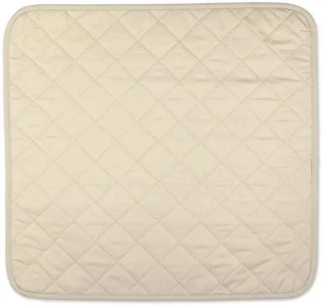 Alt view image 2 of 2 - DII Absobent Washable Incontinence Chair Seat Protector Pad Beige