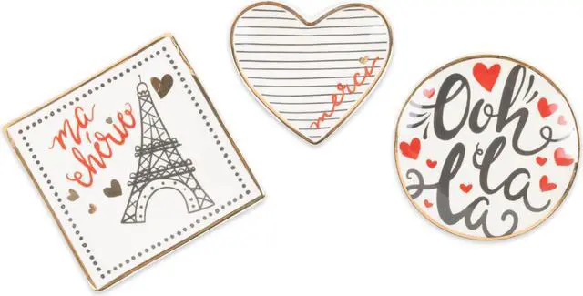 Main image of DII I Love Paris Catchall (Set of 3)