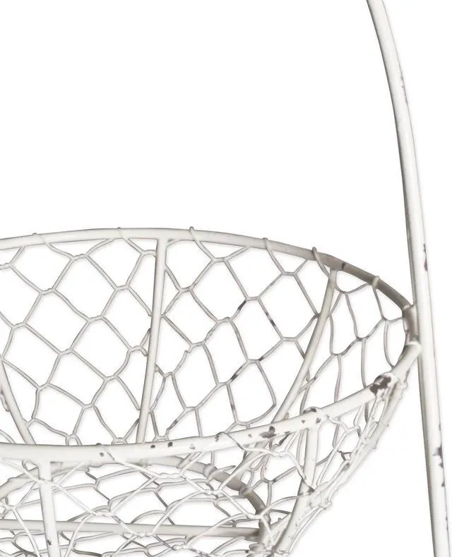 Alt view image 2 of 2 - DII Chicken Wire Tiered Stand Antique White