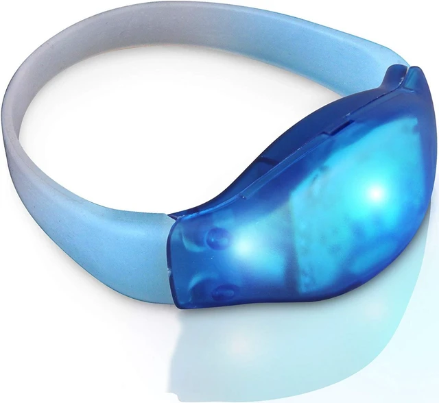 Main image of Motion Activated Blue LED Bracelet